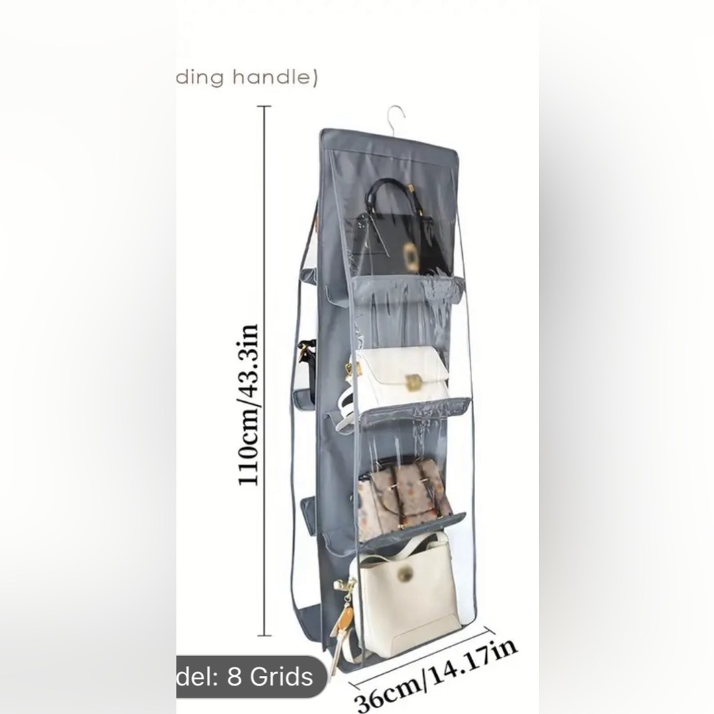 Closet Purse Hanging Storage - Picture 2 of 3